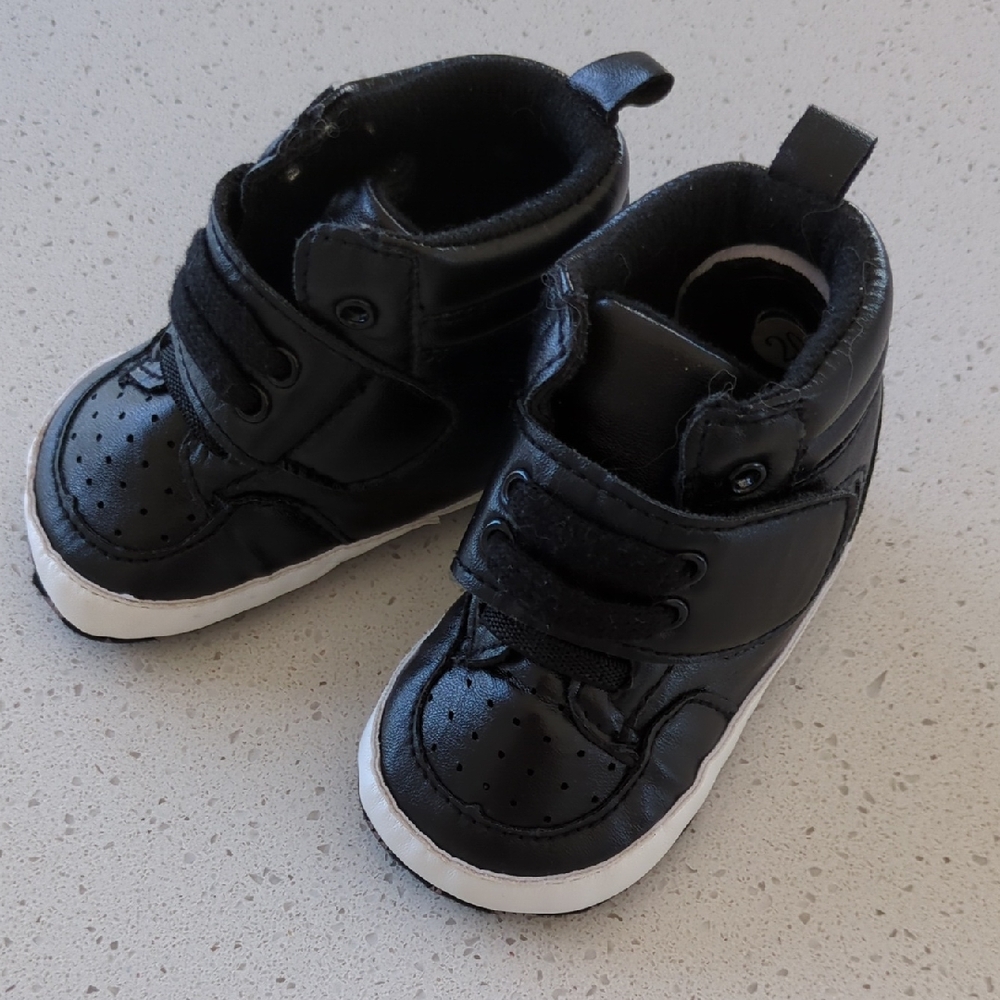 Black Kids Shoes